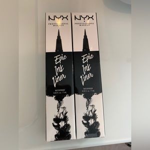 NYX EPIC INK WATERPROOF LIQUID EYELINER (set of 2)
